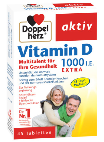 Aktiv Vitamina D 1000UI Doppelherz - 45 capsule